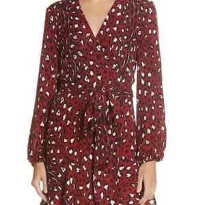 A.L.C. Red Wrap dress
